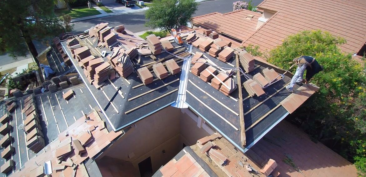 Finished roof after a completed KY-KO Roofing job