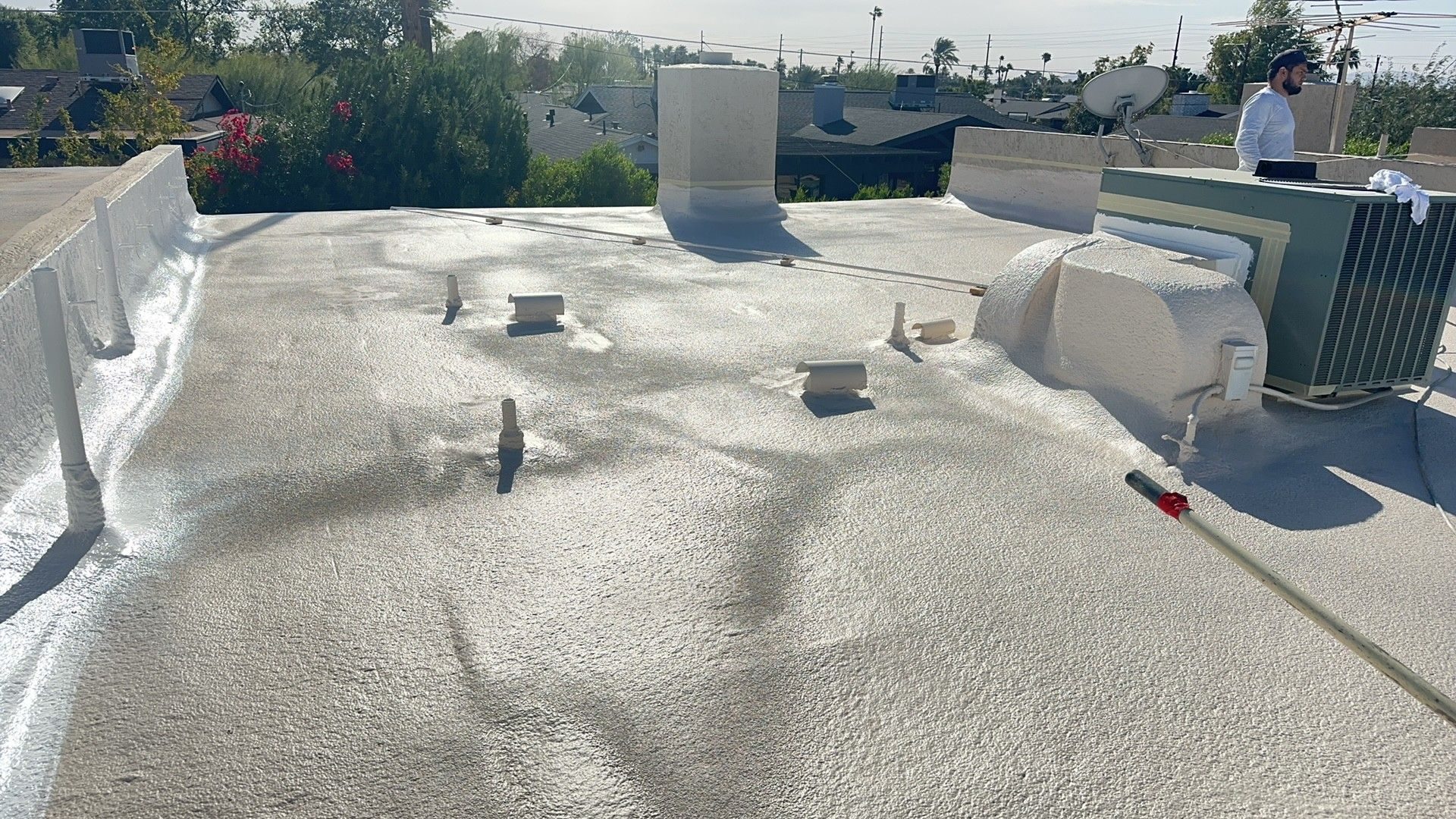Finished roof after a completed KY-KO Roofing job