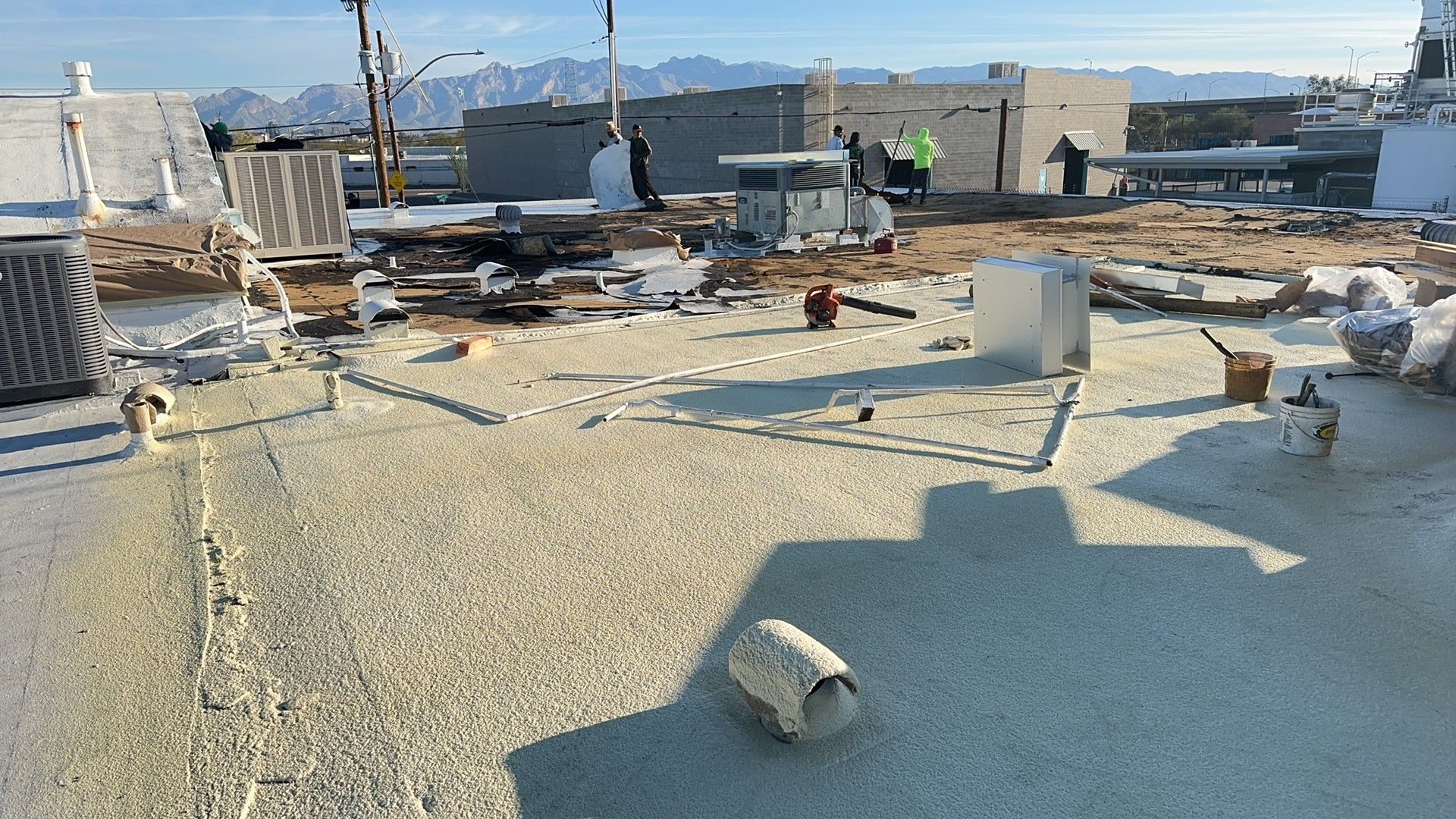 Finished roof after a completed KY-KO Roofing job