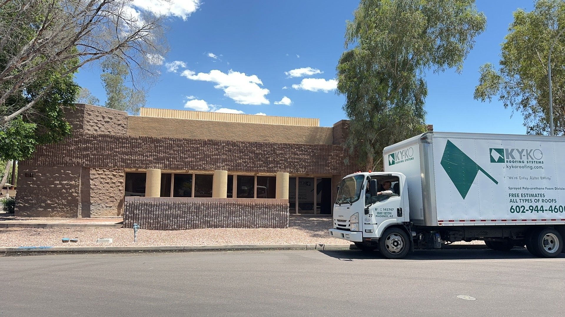Retail Roofing work by KY-KO Roofing in the Phoenix Valley