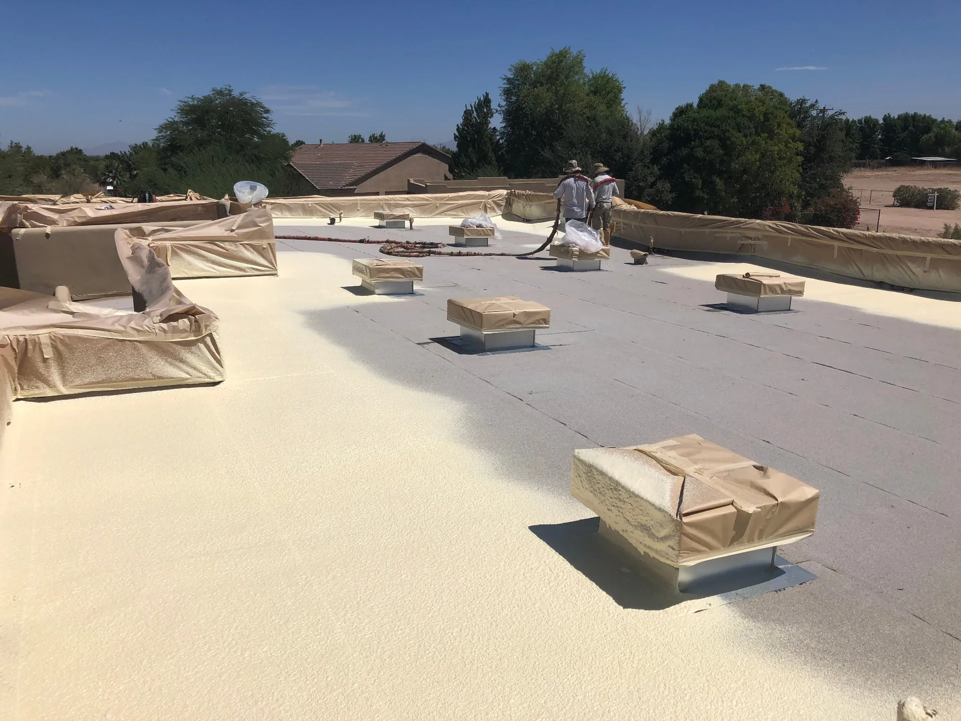 Finished roof after a completed KY-KO Roofing job