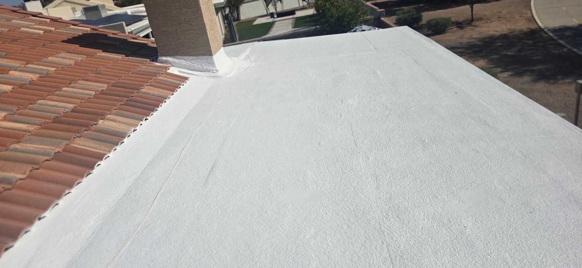 Finished roof after a completed KY-KO Roofing job