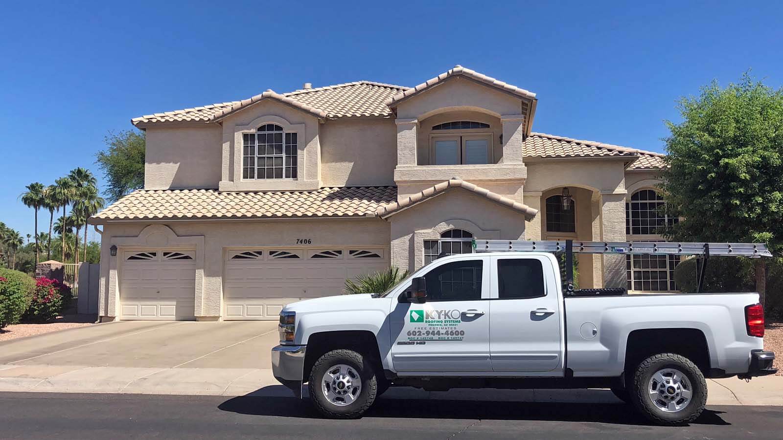 Phoenix Arizona neighborhood roofs