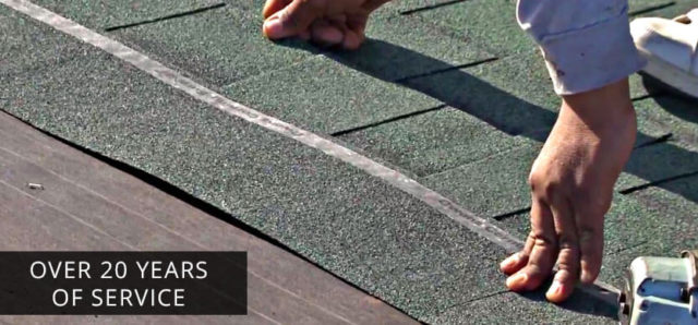 Our team specializes in shingle roof installation here in Phoenix. We can properly install your new shingle roof.