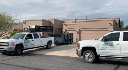 As the top flat roof contractors in Phoenix, KY-KO is proud to help homeowners and businesses with their flat roof needs.