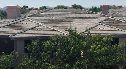 Our team handles projects of all sizes, including apartment building roof repairs throughout the Valley. Just give us a call to get started!