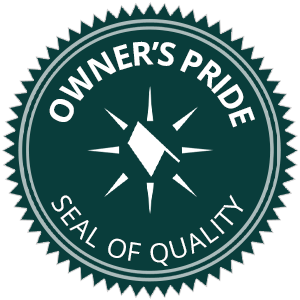The KY-KO Roofing Owner's Pride seal of quality.