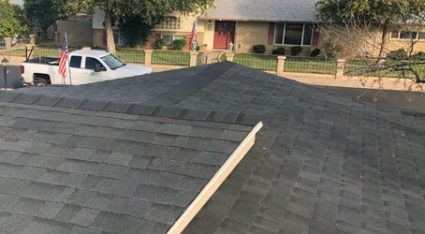 We install and replace shingle roofs here in Phoenix, just like this one.